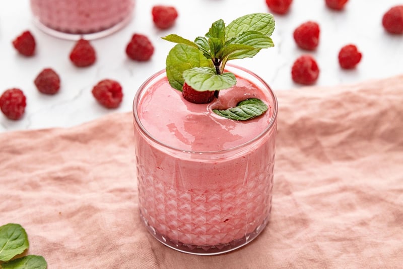 Kale and Blueberry Smoothie